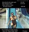 priceless, waterpark, slide, tit, oops