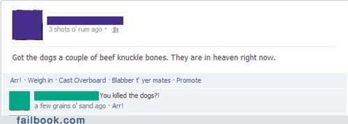 got the dogs a couple of beef kuckle bones, they are in heaven right now, you killed the dogs?