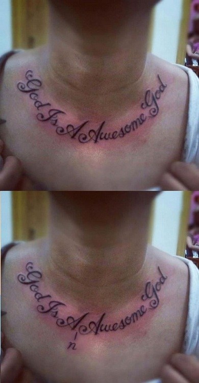 tattoo, fail, spelling, correction