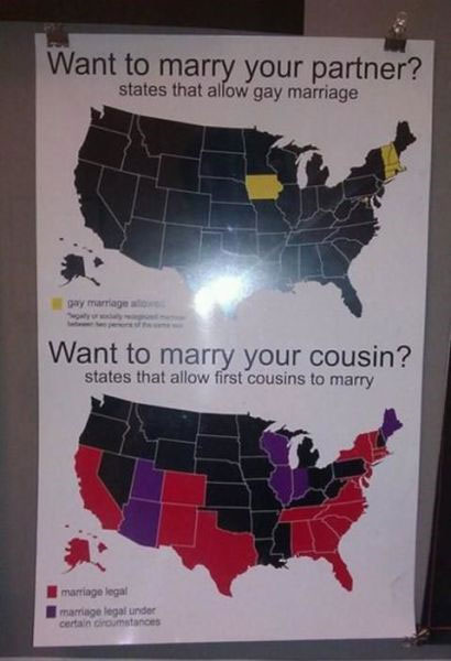 marriage, fail, gay, cousin, family, incest