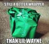 rap, wrapping paper, lil wayne, burn, meme