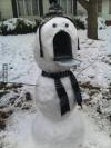 snowman, mailbox