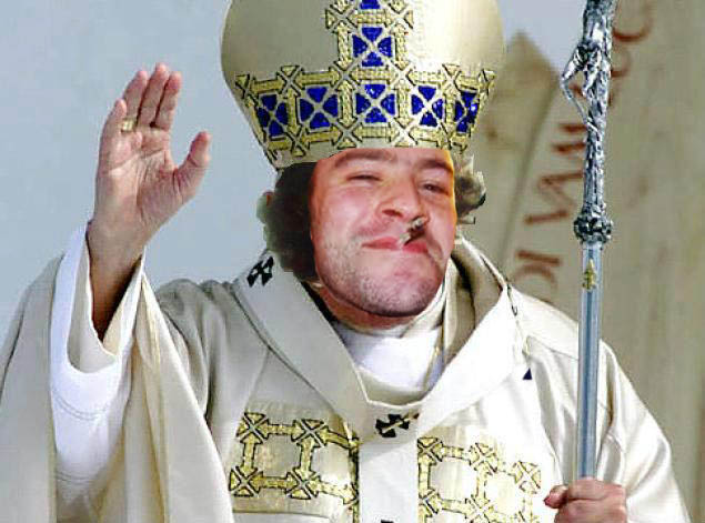 good guy greg, pope francis, photoshop