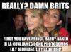 first you have prince harry naked in LA now james bond photobombs lily aldridge, taylor swift