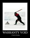 warranty void if seal is broken, motivation