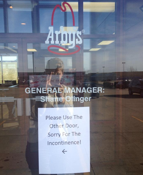 spelling, sign, arbys