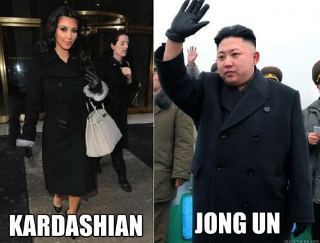 who wore it better, kim jong un, kim kardashian