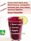 miracle drink, beet root carrot apple and lemon juice, health food, healthy smoothie, life hack