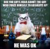 science cat, meme, joke, absolute zero, kelvin