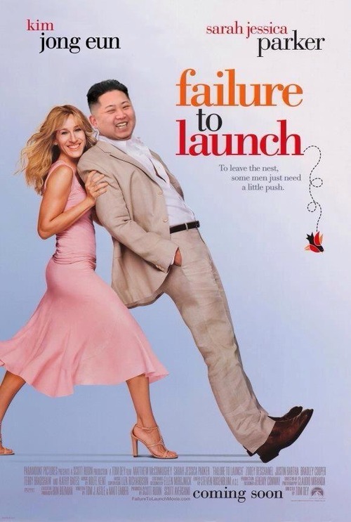launch, kim jong un, movie poster, parody