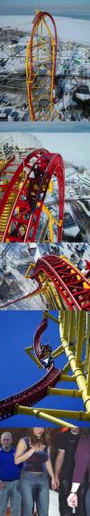 roller coaster, scariest, theme park