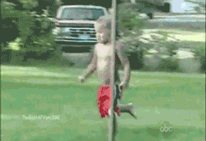 gif, kid, pool, jump, fail
