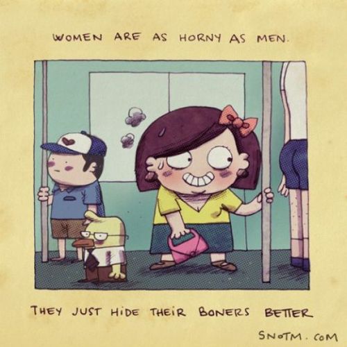 women, horny, boners