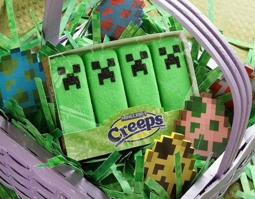 easter candy, marshmallow, creeps