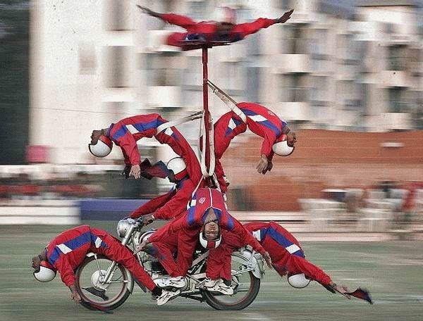 motorcycle, stunt, wtf, many men