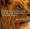 quote, bob marley, strength, strong