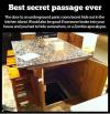 secret room, passage, best, kitchen, island