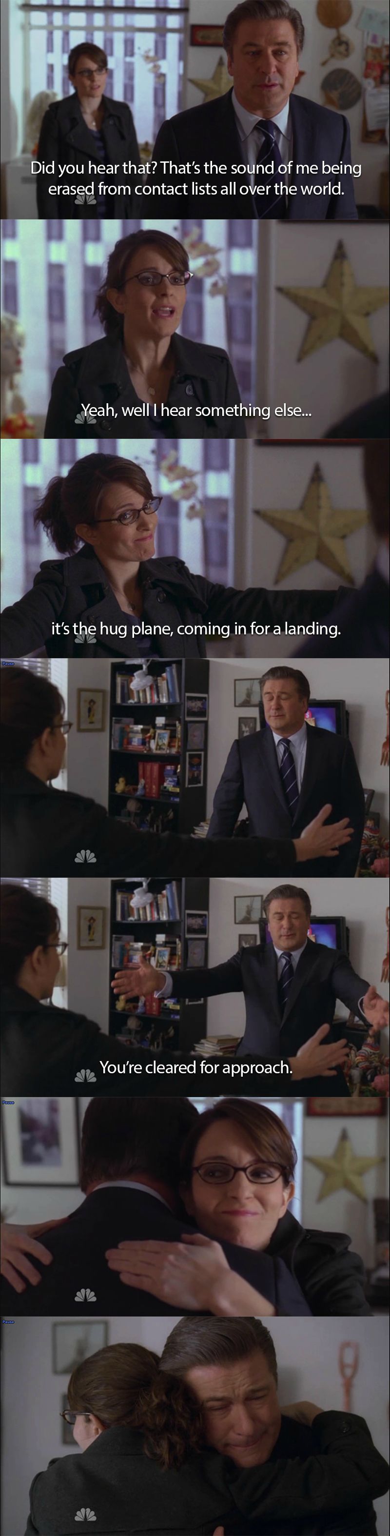 30 rock, hug plane, sound, contact list