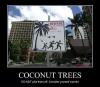 coconut tree, motivation, dangerous, sign, lol