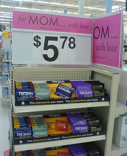 worst, mother's day, condom, store, product, price