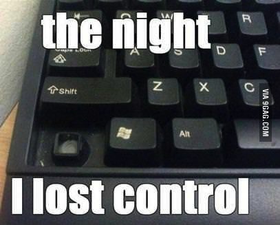 night, control, keyboard, wordplay