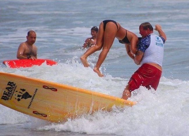surfing, woman, wtf