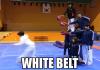 belt, white, orange, green, black, gif, karate, kick, spin