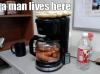 coffee, hot dogs, buns, steam, boil, meme, man, lol