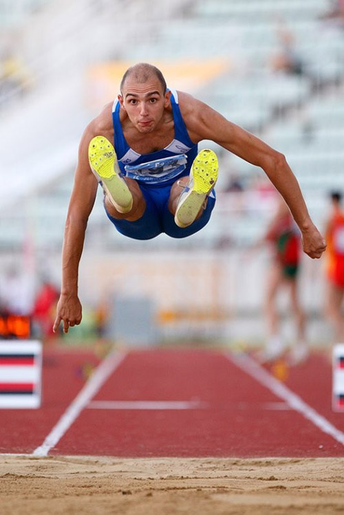 long jump, timing, athlete