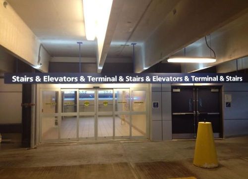 stairs, terminal, elevator
