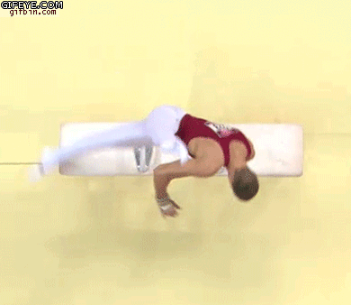 perfectly looped pommel horse, gymnastics, win