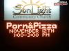 sonlight community church, porn & pizza, electric sign, wtf, lol