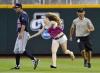 baseball, ass grab, woman