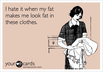 ecard, clothes, woman, fat