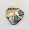 money, faces, origami