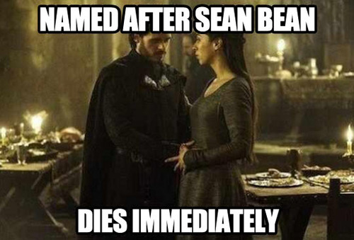game of thrones, sean bean, meme, dies