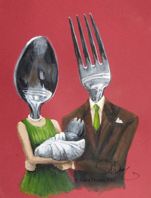 fork, spoon, spork