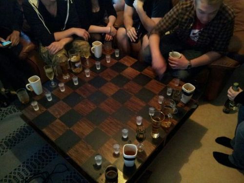 chess, drinking game