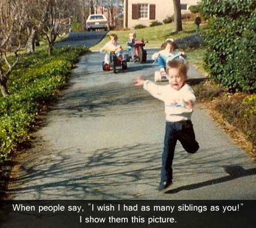 story, siblings, chase, scared, kids