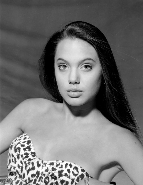 young, actress, star, model, angelina jolie