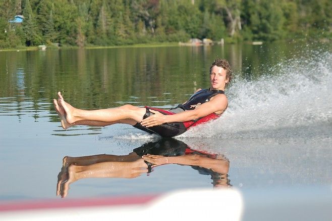 photo, water skiing, timing, ass gliding