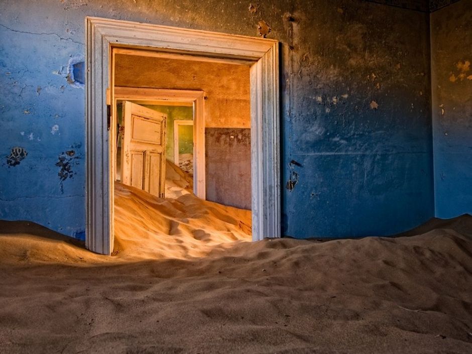 kolmanskop, namib desert, sand, abandoned, cool, beautiful places