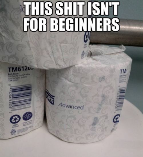 toilet paper, advance, meme