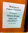 organic chemistry, chloroform, suspicious