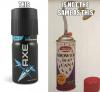 axe, shower in a can, meme