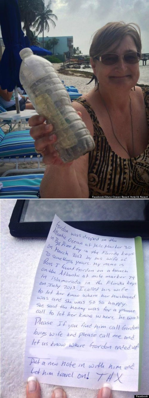 money, message in a bottle, luck, story