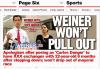 wiener, headline, politics, scandal, news
