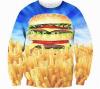 sweatshirt, burger, fries, lol, product