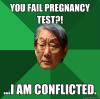 asian father, meme, fail pregnancy test