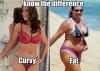 girls, meme, curvy, fat, know the difference